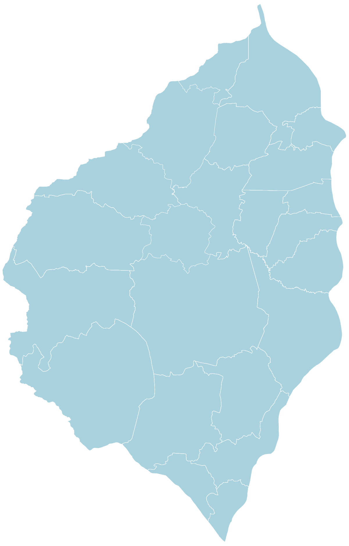 Mapa Atlántico