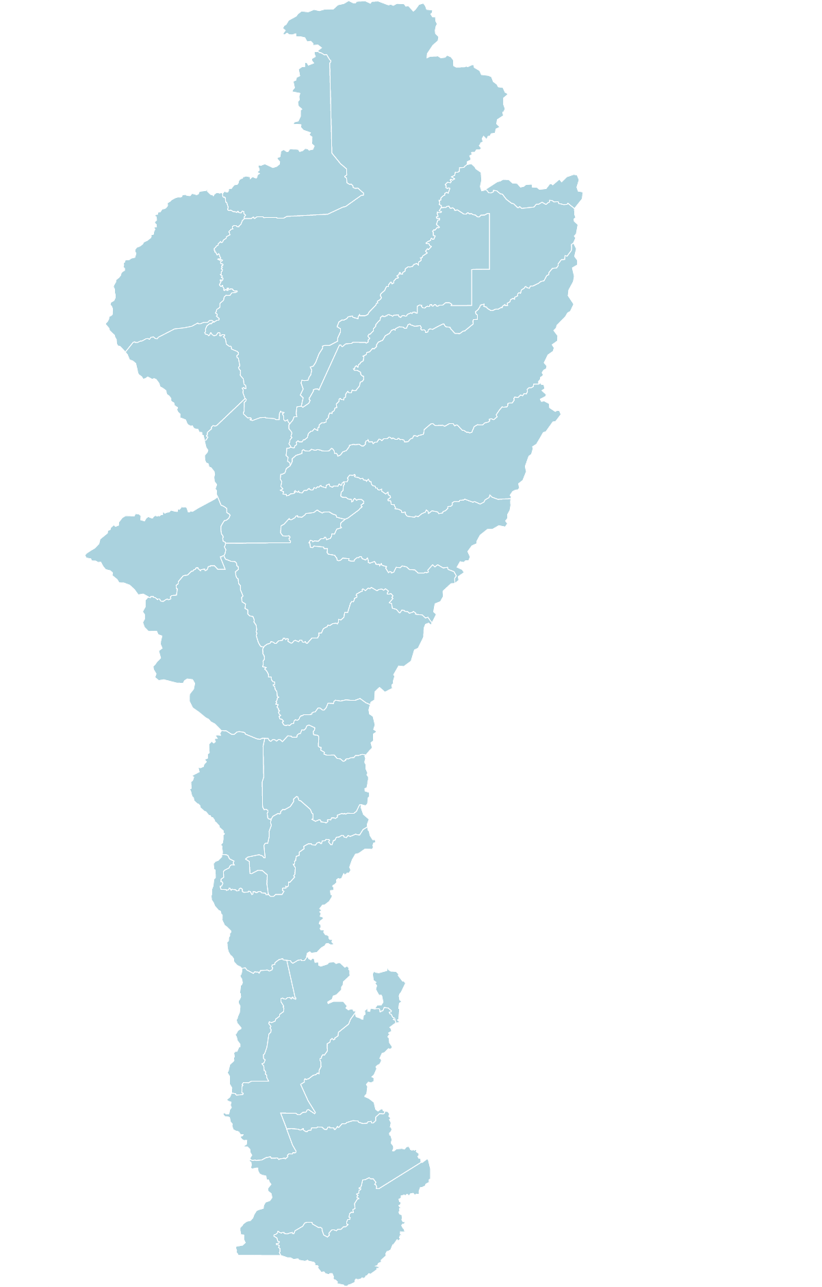 Mapa Cesar