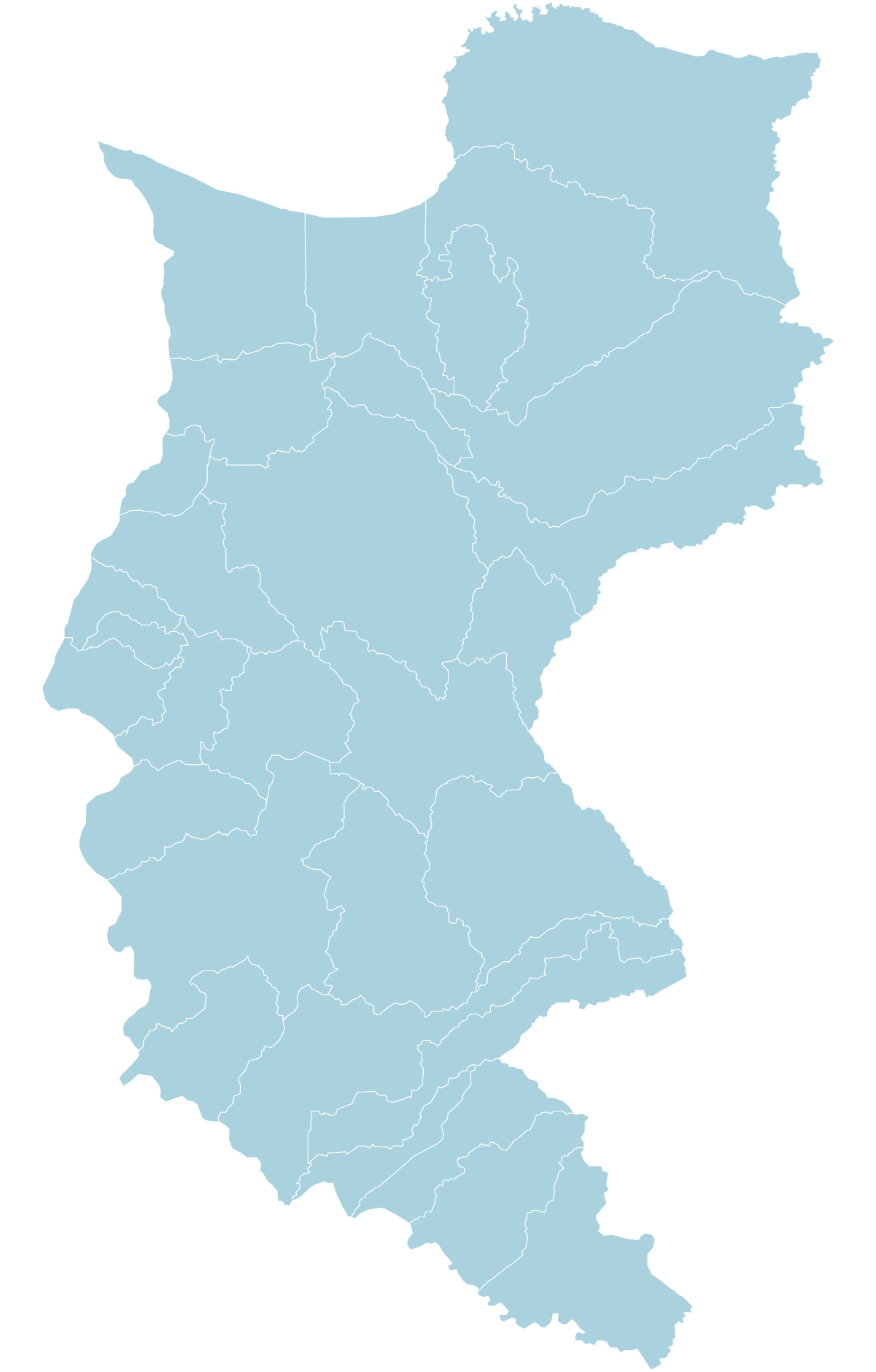 Mapa Magdalena