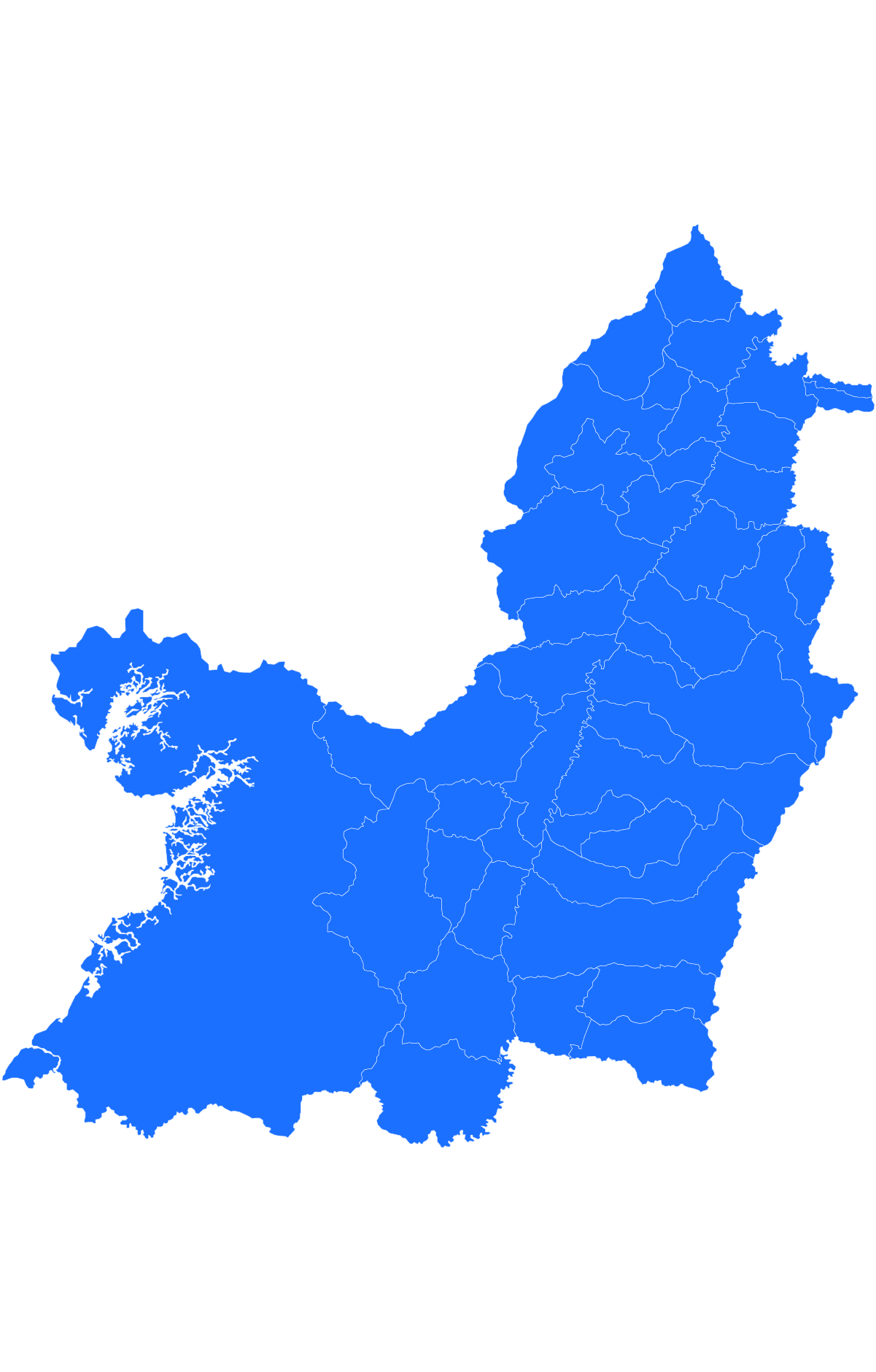 Mapa Valle del Cauca