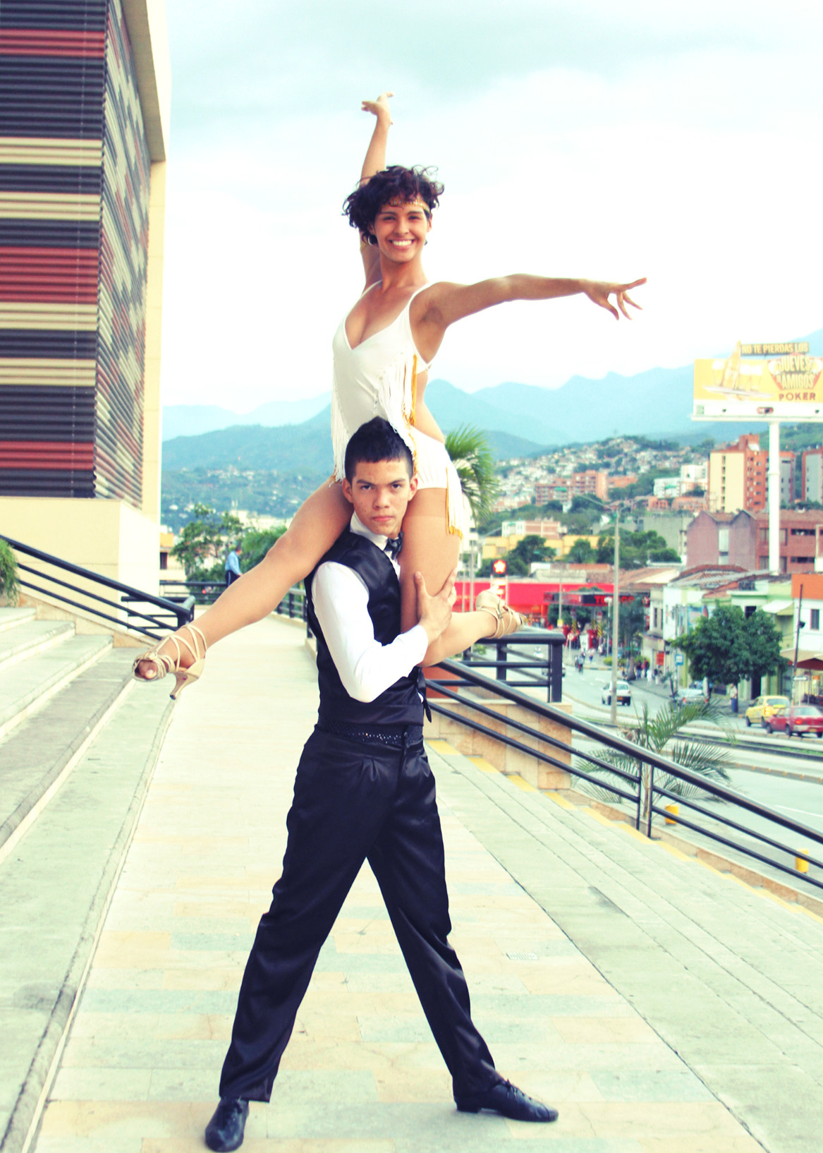 Bryan y Tatiana, bailarines de la Fundación Escuela Ritmo Caleño. Cali, Colombia 2014.