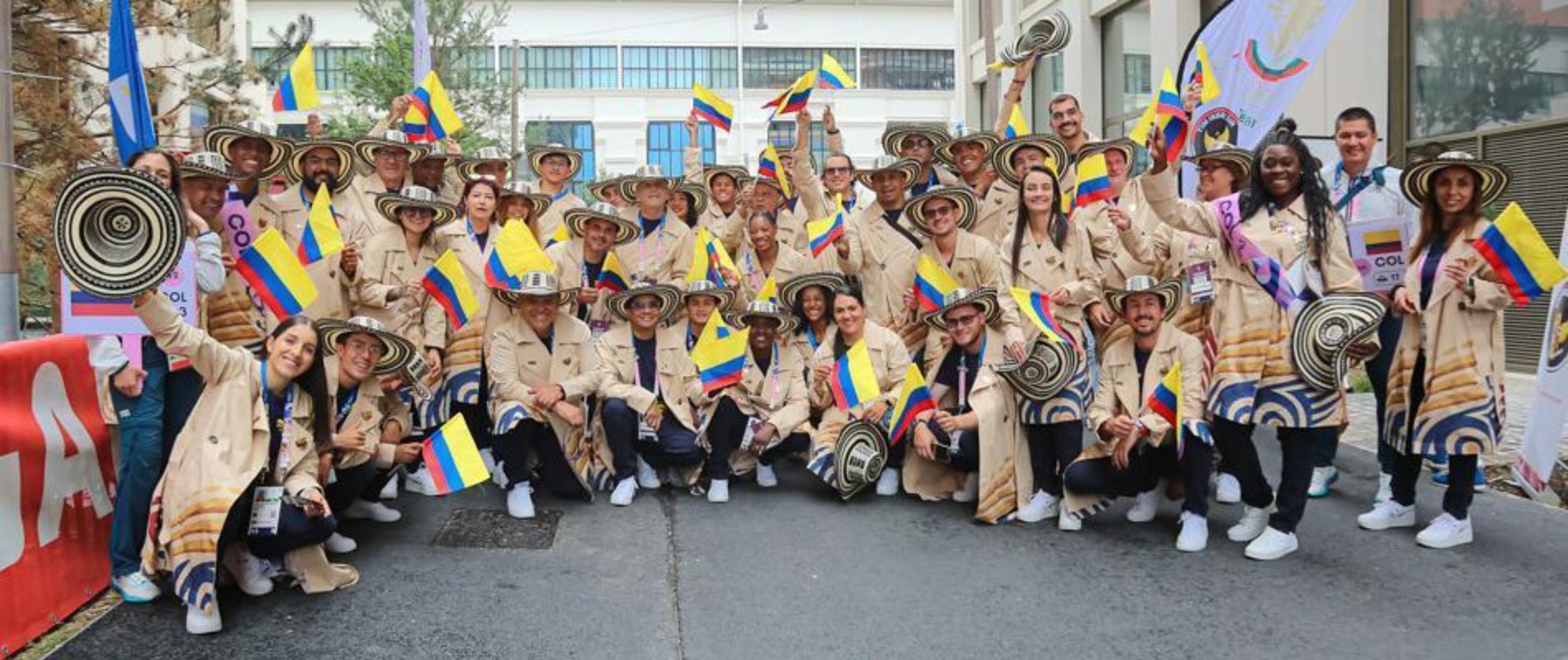 Deportistas colombianos, Paris 2024