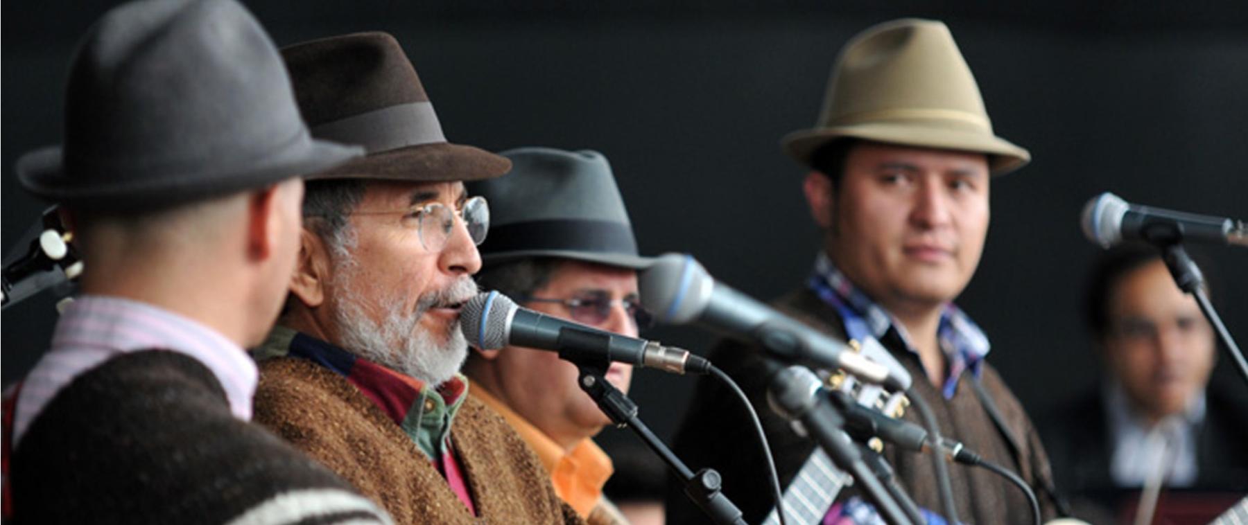 Jorge Veloza, pionero de la música carranga