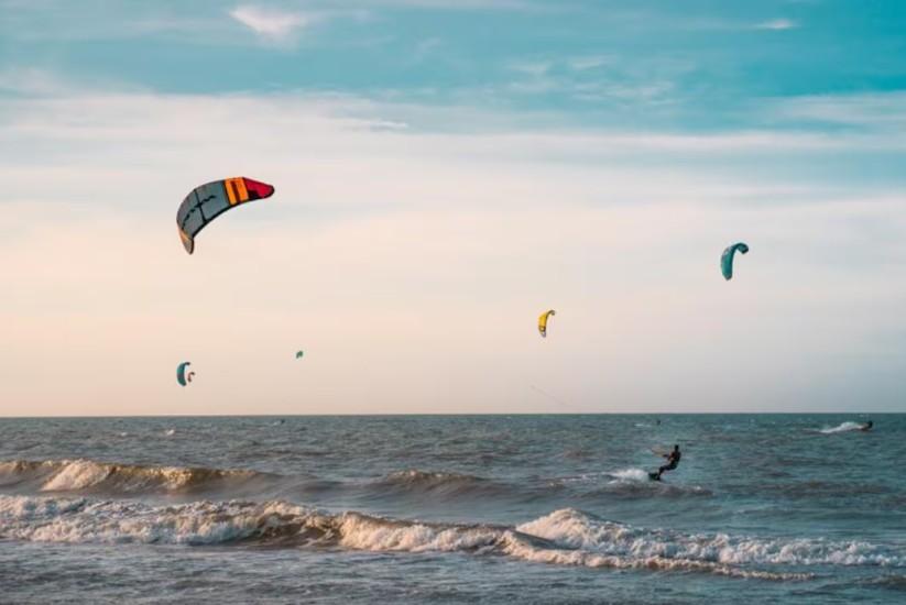 Kitesurfing in Colombia