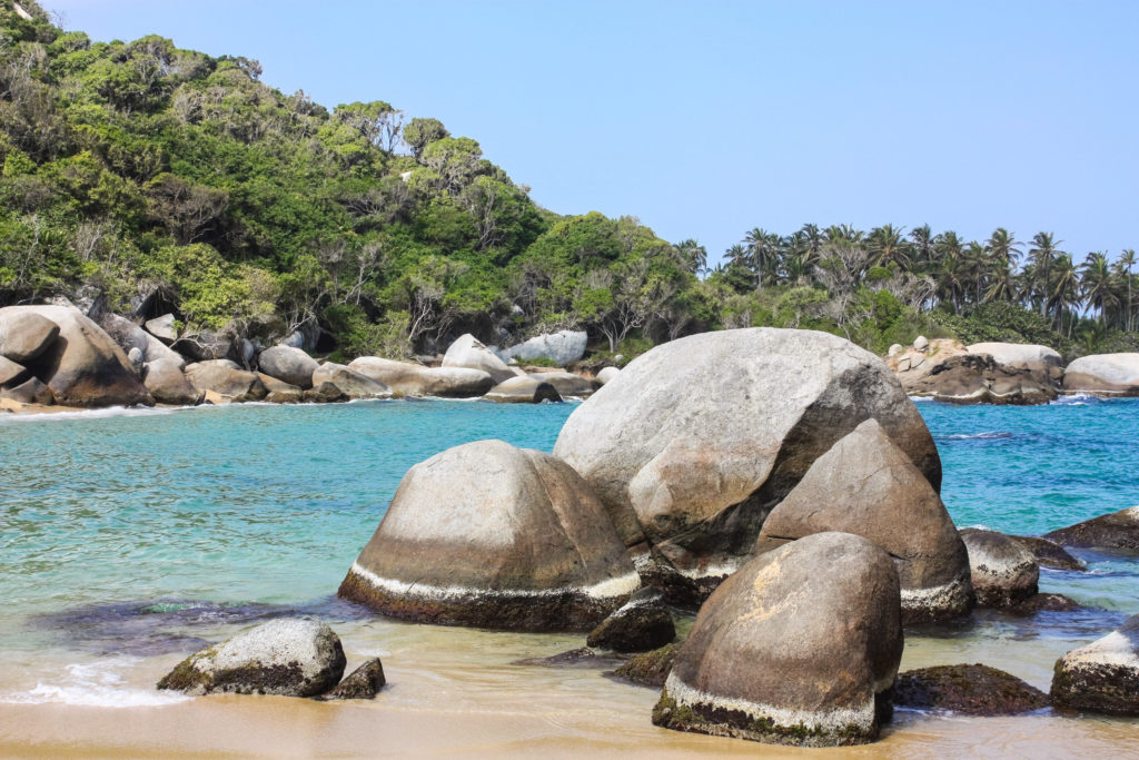 Parque Nacional Natural Tayrona en Santa Marta.
