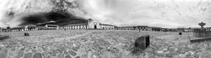 Stitched Panorama, Festival de Cine de villa de leyva, plaza de villa de leyva