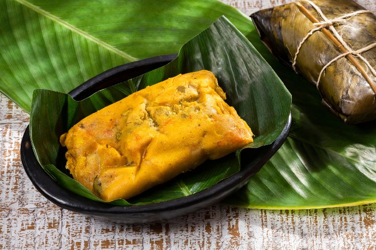 Tamal colombiano