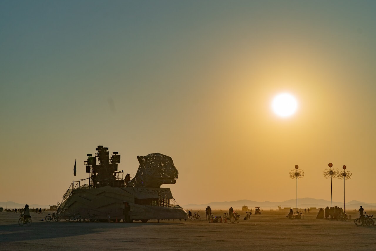 Colombia, jaguara, burningman