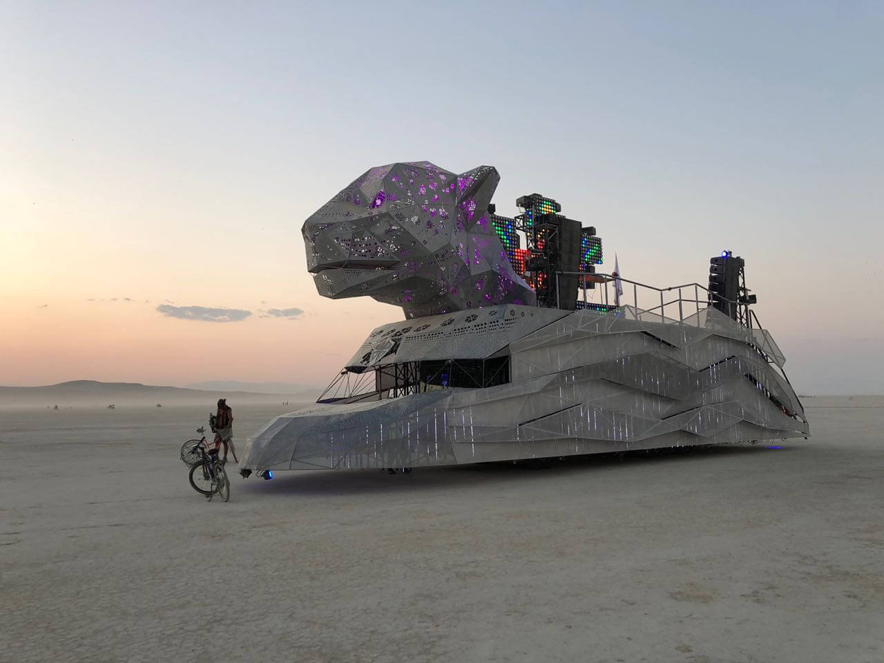 Burningman 2018, Colombia, Jaguara