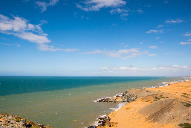 La Guajira, playa, vacaciones, descanso, mar, desierto