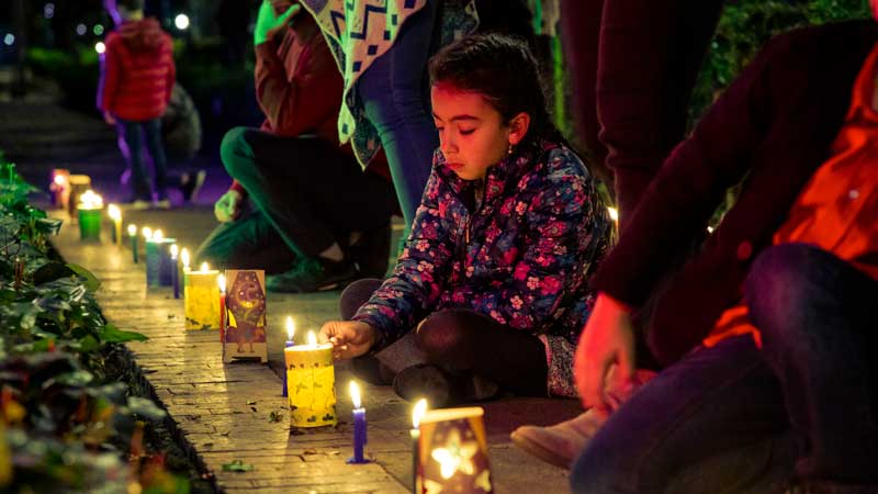 Tradiciones navideñas Alumbrado