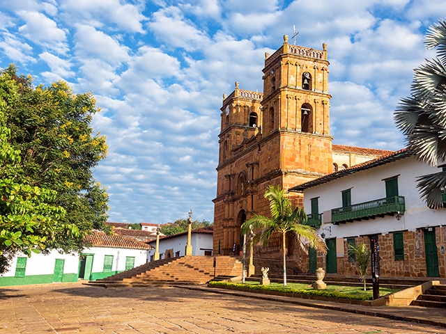 Barichara, pueblo de arquitectura colonial ubicado en Santander, Colombia.