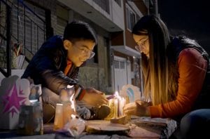 Noche de velitas en Familia.