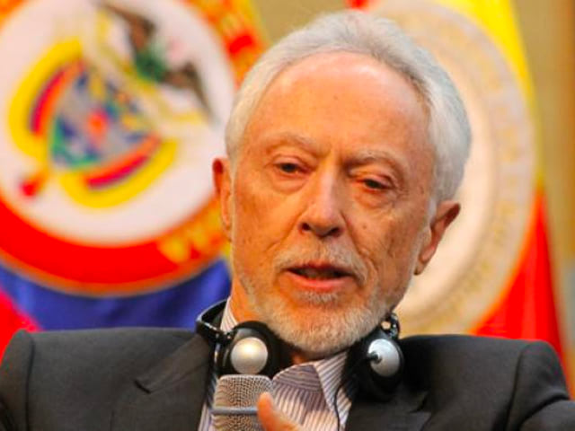 J.M. Coetzee en Colombia. Foto cortesía de El Heraldo.