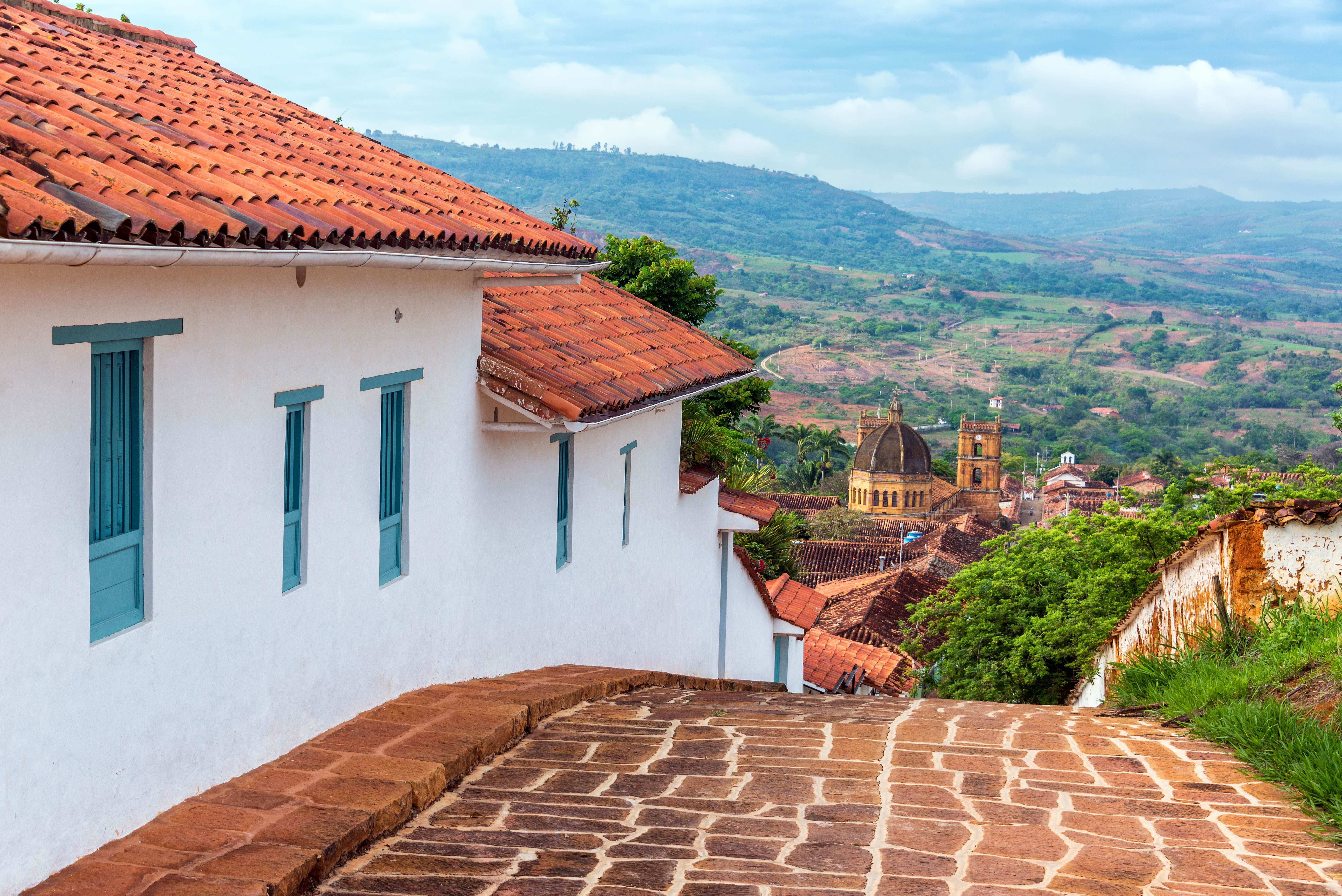 Barichara, uno de los pueblos más bellos de los Andes Orientales Colombianos. 