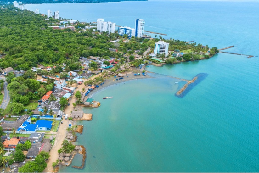 Playas de Coveñas, Sucre, Colombia.