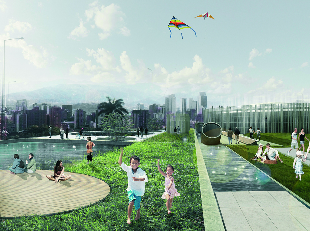 Colombian design, public parks