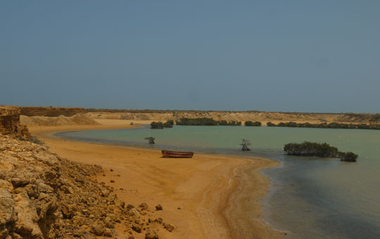 Punta Gallinas, Bahía Hondita