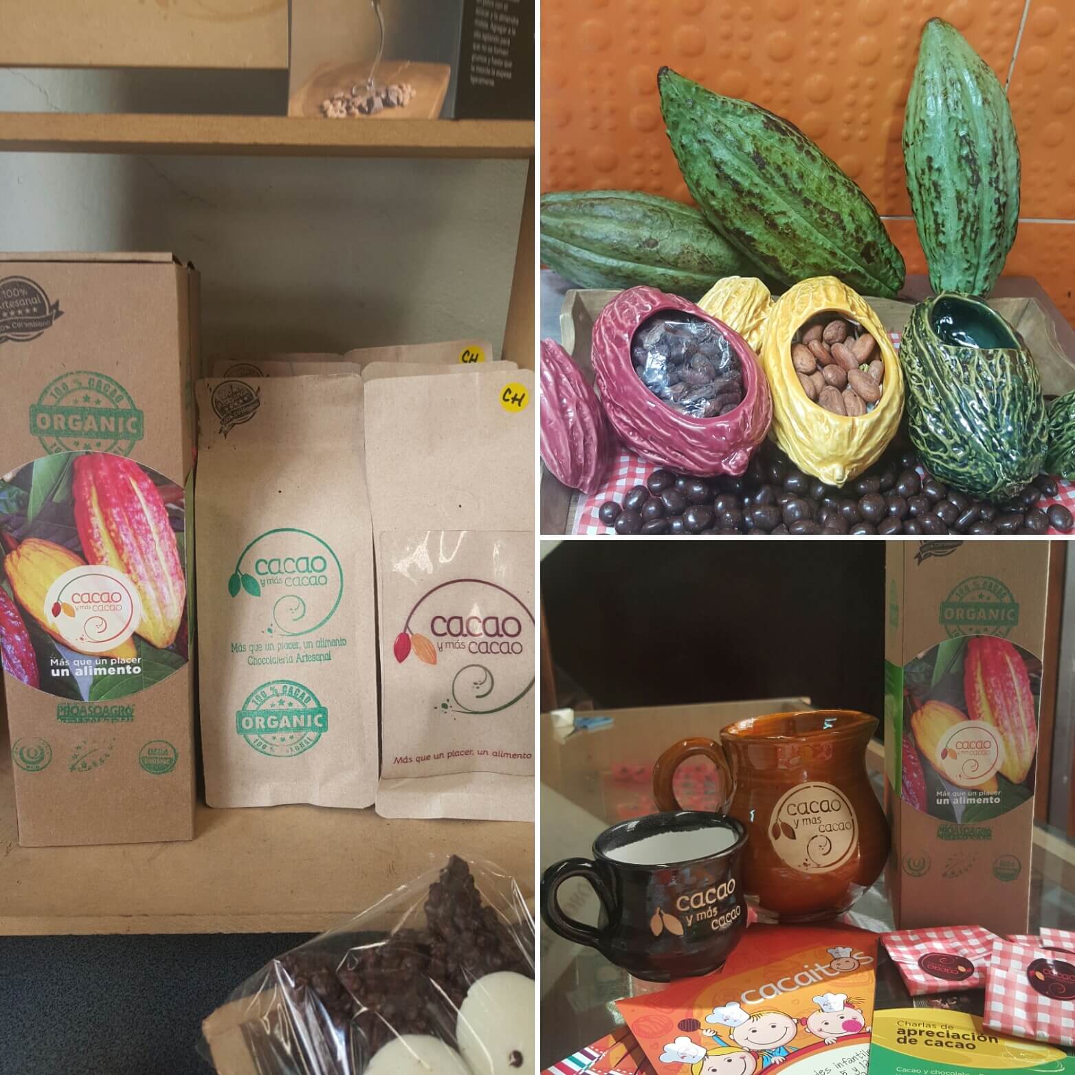Cacao, Chocolate, Hot coco, Cacaco y mas cacao, Colombia