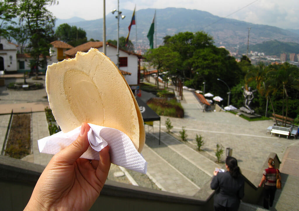 Typical food of colombia