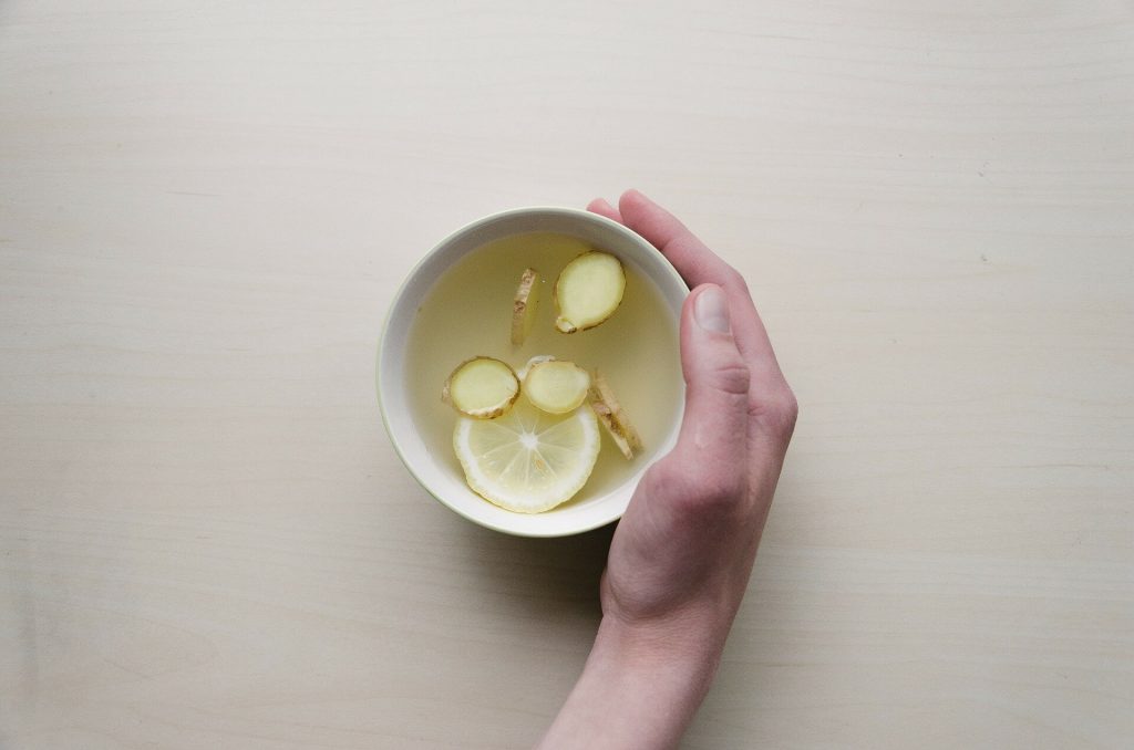 Ginger, te, medicinal te, home remedy