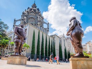 Plaza Botero in Medellín. By Antoine Berthelemy. Shutterstock gallery.