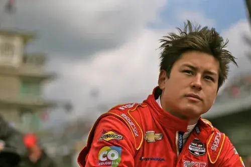 fotografia de Sebastián Saavedra,piloto automovilismo Colombiano, formula 3, pilotos Colombia