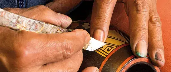 Artesania del amazonas, mopa-mopa
