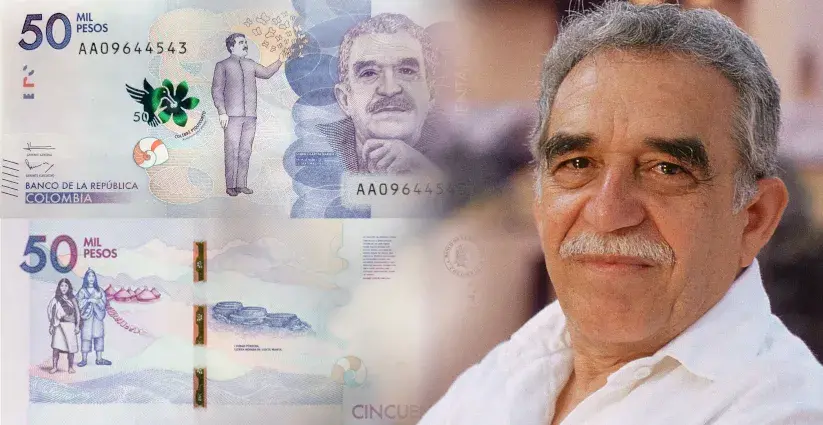 Anverso del billete de cincuenta mil pesos.