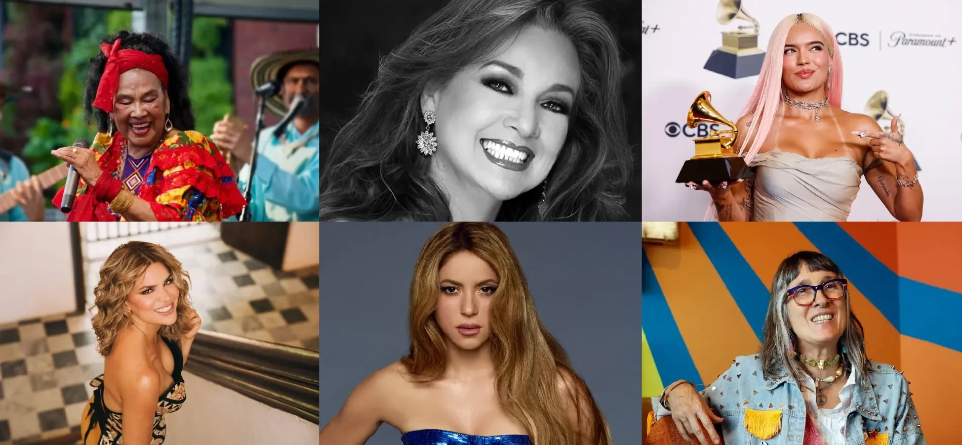 Cantantes y artistas colombianos
