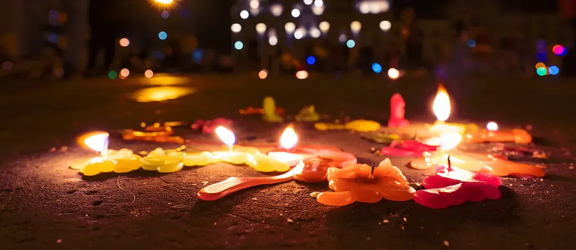 Día de las velitas en Colombia