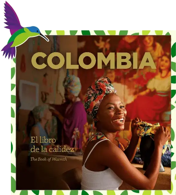 Portada de El libro de la calidez, historias desde Colombia.