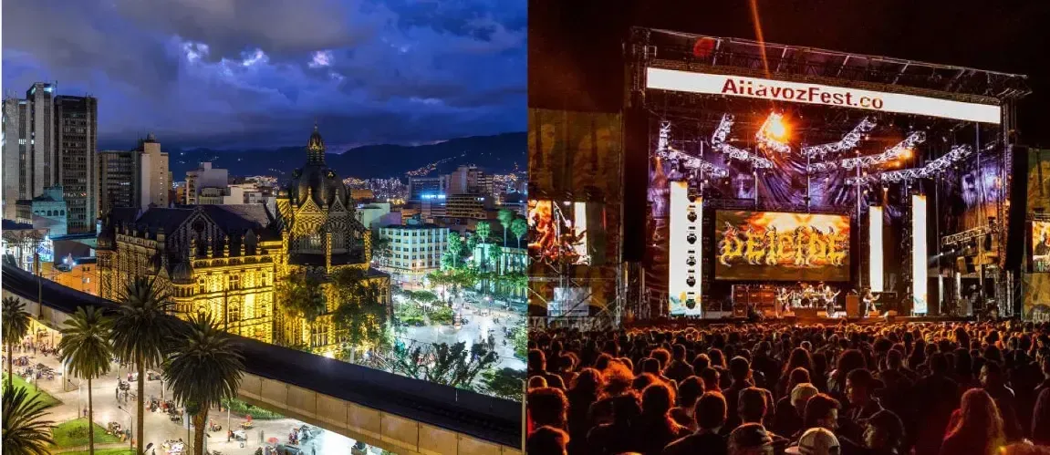 Medellín y Altavoz Fest, concierto al aire libre