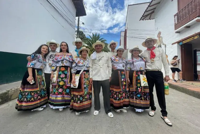 Participants au Festival de la Guabina et du Tiple