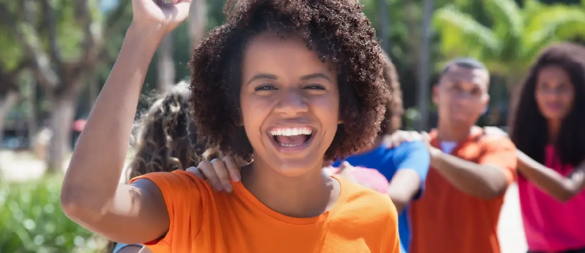 People dancing