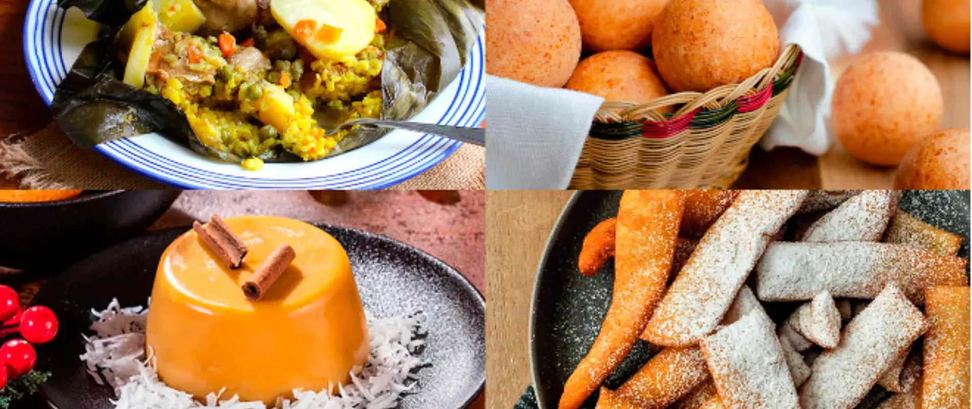 Platos típicos de Colombia en Navidad