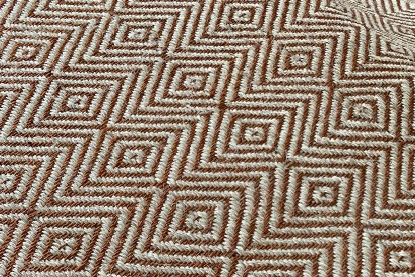 Tapete tejido en fique
