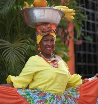 Palenquera|Región Pacífica|Palenquera Cartagenera|Región Caribe|Sanjuanero|Llanero|Indígenas Colombia