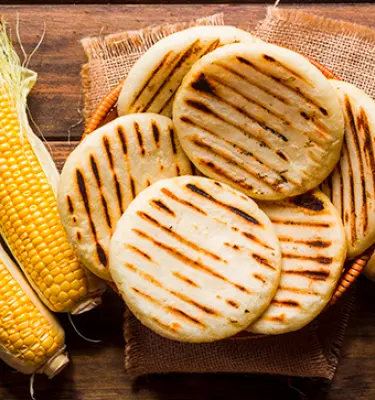 Discover the different types of corn cakes in Colombia
