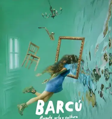 Diseño promocional del evento Barcú en Bogotá