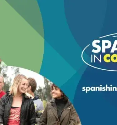 Imagen promocional de "Spanish in Colombia". ¡Qué buena iniciativa! 