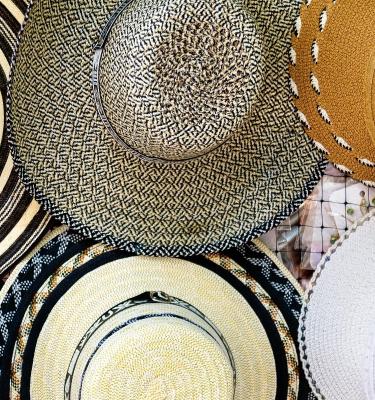 Variedad de sombreros colombianos