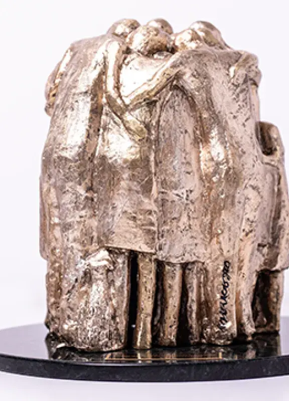 Œuvre d'art contemporain d'un artiste colombien au Vatican - Œuvre d'art Rituel de Réconciliation par José Augusto Rivera Castro