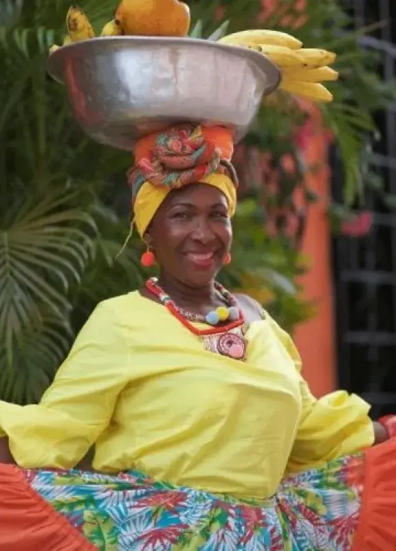 Palenquera|Región Pacífica|Palenquera Cartagenera|Región Caribe|Sanjuanero|Llanero|Indígenas Colombia