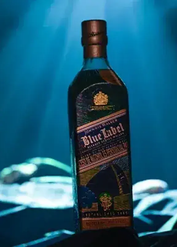 Blue Label limited edition whiskey