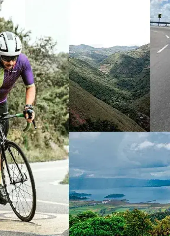 Colombianos en bici