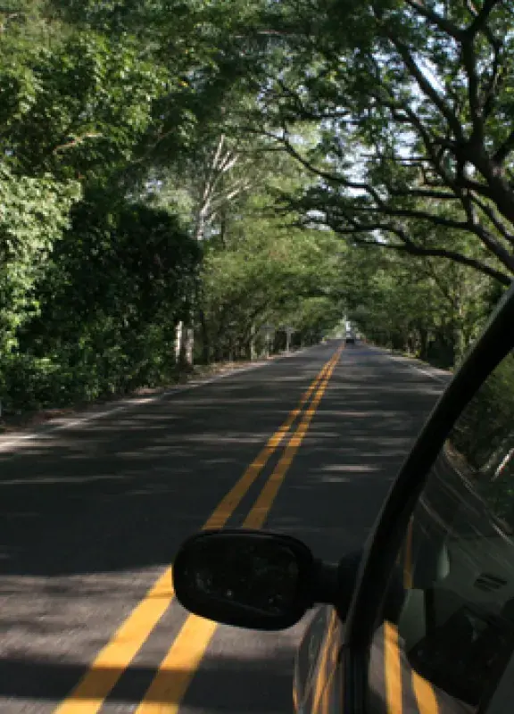 Carro en carretera