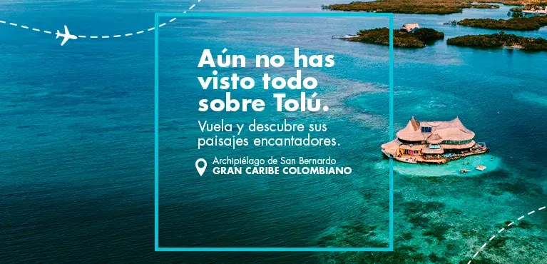 Descubre los destinos ocultos de Colombia.