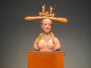 Busto retrospectivo de mujer, de Salvador Dalí. Foto de archivo.