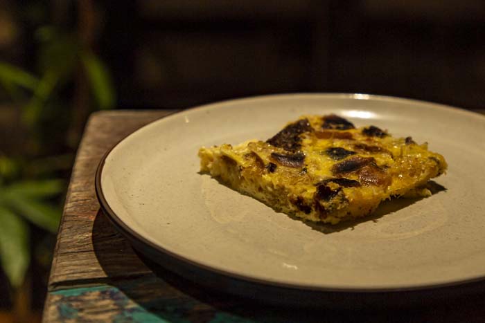 Pudín de almojábana, el plato postre de las cenas clandestinas en Garden Flat.